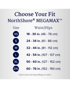 Northshore MegaMax Slip, Plastik Aussenlage, Multicolor