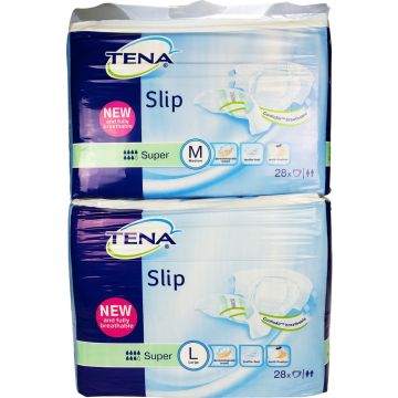 Tena Slip Super, Cotton-Feel Aussenlage