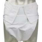 Sumo Style Reusable Diaper PUL Backed, White