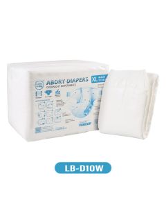 LittleForBig - White ABDry Diapers