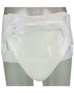 InControl Original, Thick White Plastic Backed Diapers