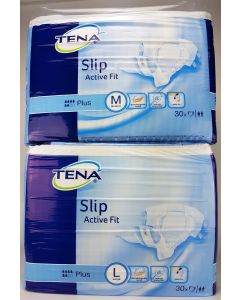 Tena Slip Active-Fit Plus, Plastic Backed